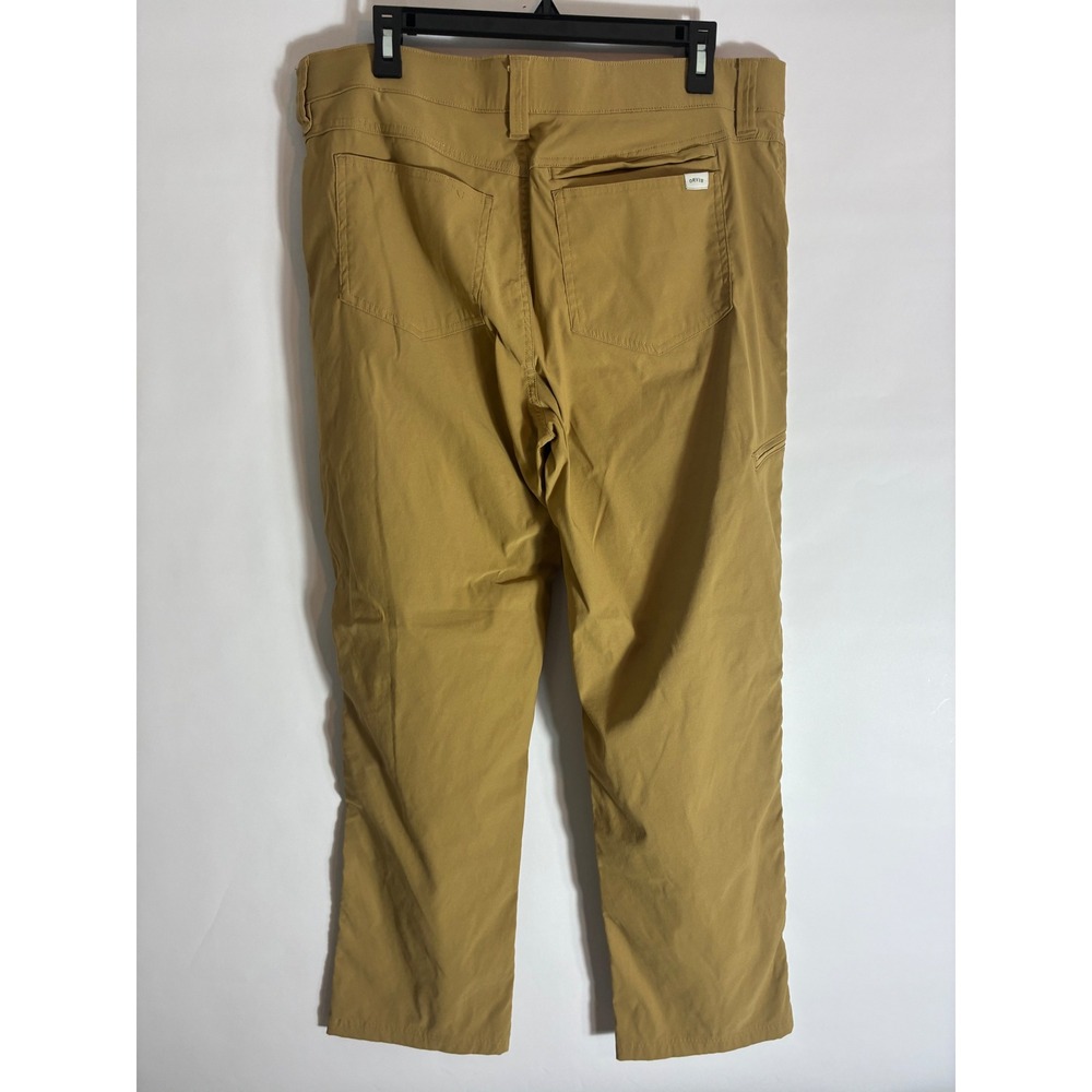 Orvis Mens Tech Pants‎ Tan Khaki Hiking Gorpcore Utility Trousers 36x30 0407 - Picture 4 of 8